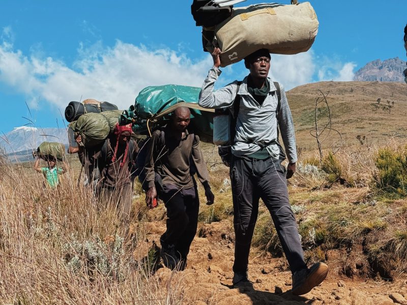 Kilimanjaro trekking cost guides and porters